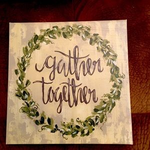 Gather Together on canvas